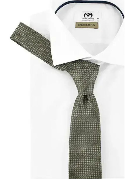 Guy Laroche Men's Silk Tie in Brown Colour