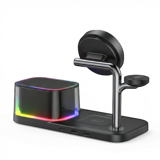 XO Kabellose Ladestation Qi Pad 25W Schwarz (CX045)