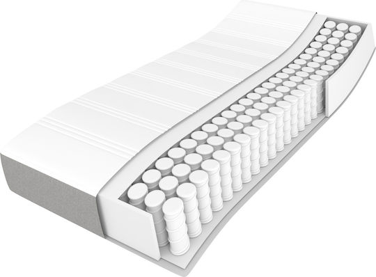 vidaXL Кинг Сайз Анатомичен Матрак За Сън 190x200x20см с Джобни Пружини