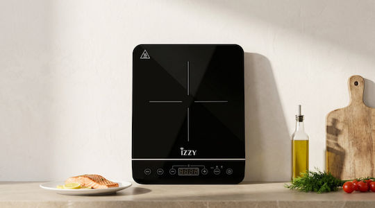 Izzy Kochplatte Induktion Monofarben Schwarz