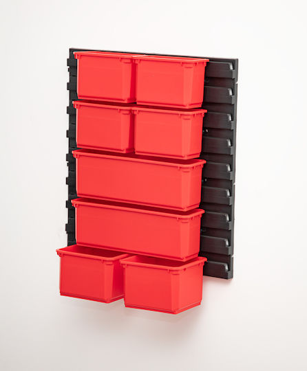 Qbrick Пластмасова Кутия За Съхранение На Инструменти Подвижна За Стифиране System