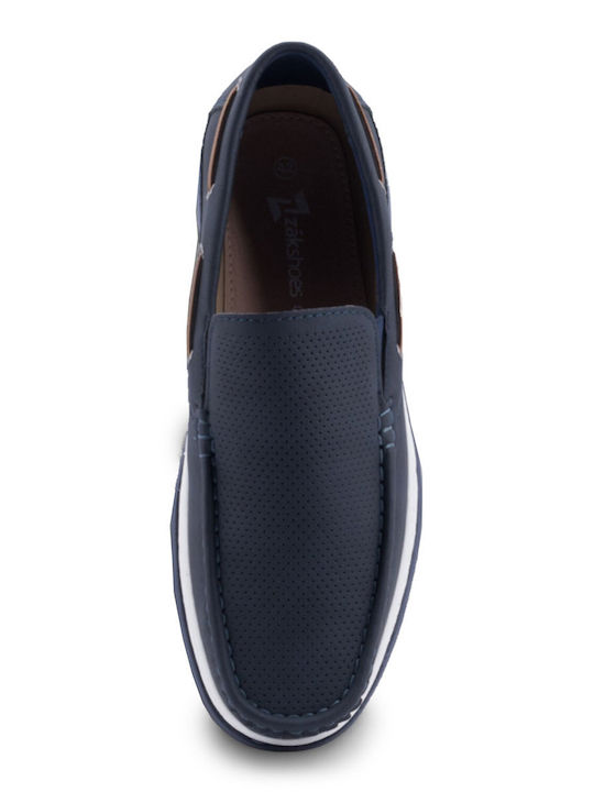 Ανδρικά Loafers σε Μπλε Χρώμα