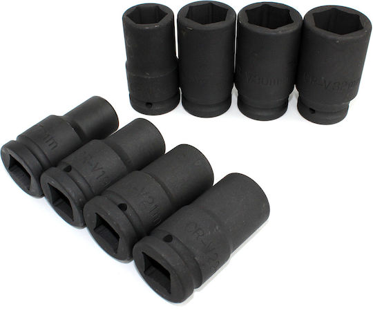 Falon-Tech Prize Pneumatic Cu Gazdă Cadru 3/4" Set 8 Bucăți