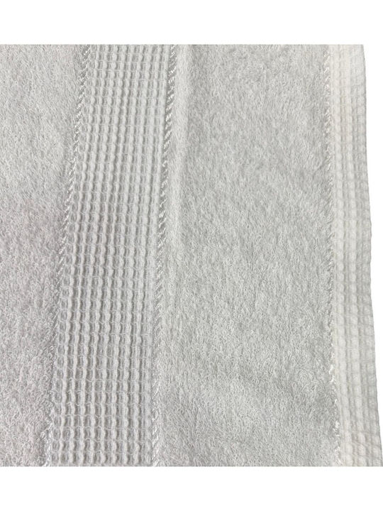 Το μεγάλο παζάρι Πετσέτα Σώματος Cosy 70x140εκ. Λευκή Βάρους 400gr/m²