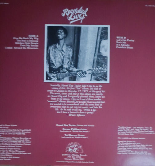 Hound Dog Taylor & House Rockers Beware Dog Vinyl