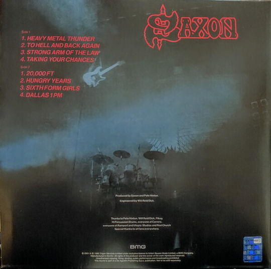 Saxon Strong Arm Law Vinyl
