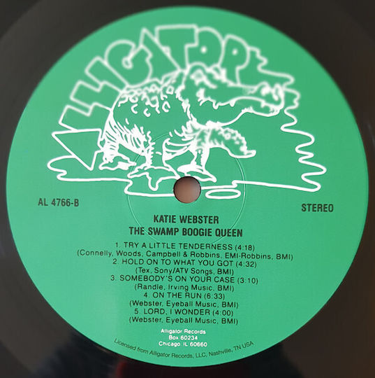 Katie Webster Swamp Boogie Queen Vinyl