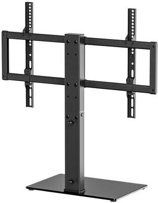 Powertech PT-1565 Επιτραπέζια Βάση Τηλεόρασης έως 75" και 40kg Ασημί