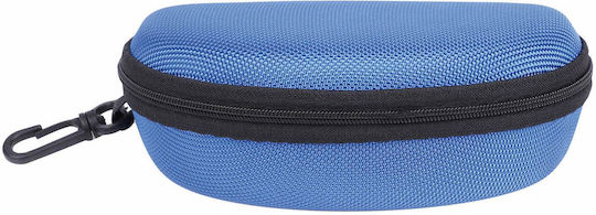Brillenetui Reißverschlussbeutel Karabiner Blaue Farbe