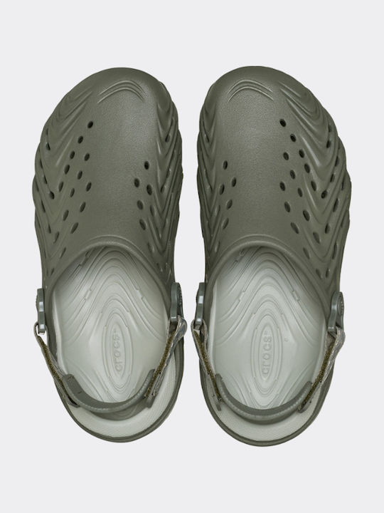 Crocs Echo II Chrome Saboti Bărbați Argintii