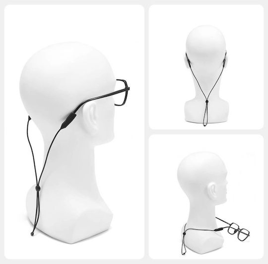 Silicone Adjustable Eyeglass Strap Green