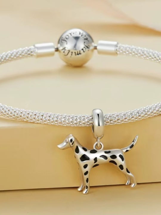 Pandora Charms Anhänger Dalmatiner Hund Silber 925 Charms Trusky