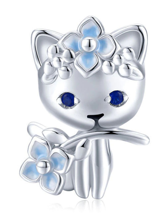 Pandora Charms Cat Pendant Charms 925 Silver