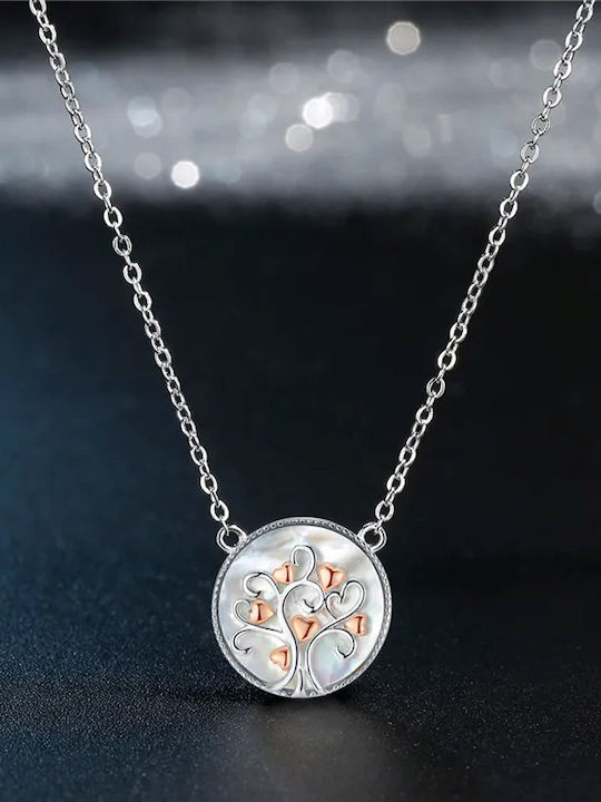 Silver Necklace Tree Life Chain Necklace Silver S925