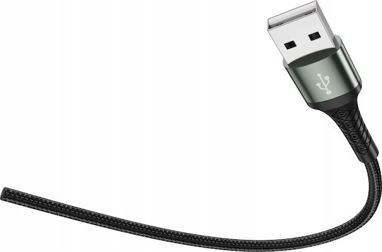 Jellico Reguläres USB 2.0 zu micro USB Kabel Schwarz 2m Stück
