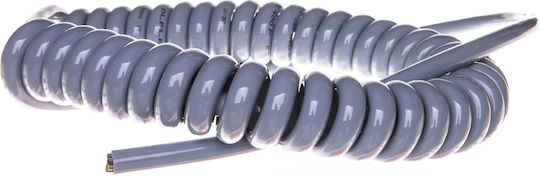 Lapp Group Spirale Telefonkabel RJ11 6P4C 3m Graue