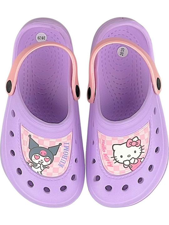 Kids Beach Shoes Purple