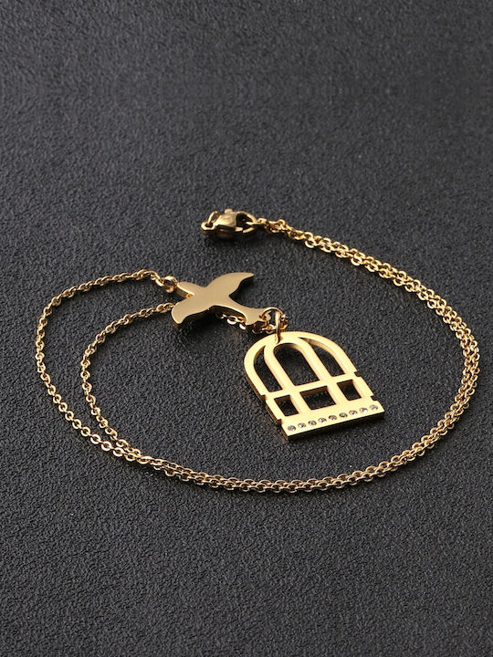 Gold Halskette Kette Edelstahl Kostenlos Vogel