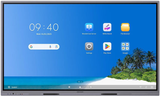 Hikvision DS-D5B86RB/EP Digitale Anzeigetafel 86 Zoll 4K UHD