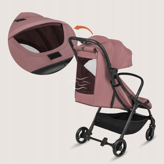 Lionelo Agia Καρότσι Μωρού Kατάλληλο από 6+ Mηνών Pink Mauve 7.3kg