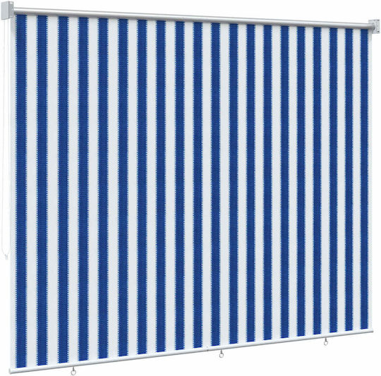 vidaXL Roller Blinds Partial Blackout Blue W125xH140cm 42035963
