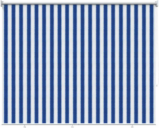 vidaXL Roller Blinds Partial Blackout Blue W125xH140cm 42035963