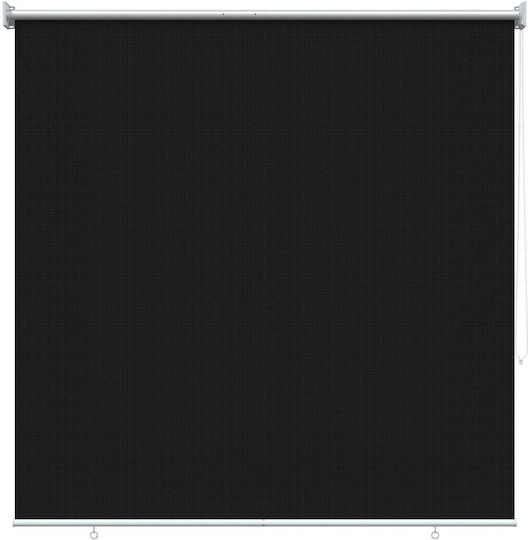 vidaXL Roller Blinds Partial Blackout Black W140xH140cm 42036068