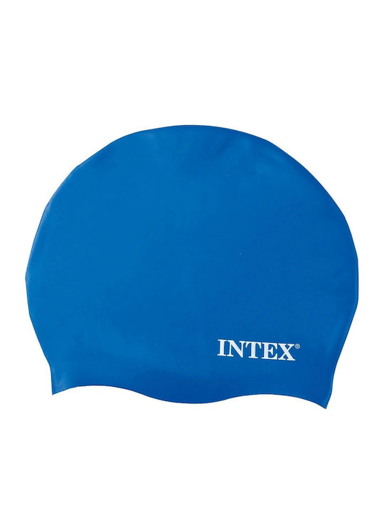 Intex Σκουφάκι Κολύμβησης Ενηλίκων από Σιλικόνη Μαύρο