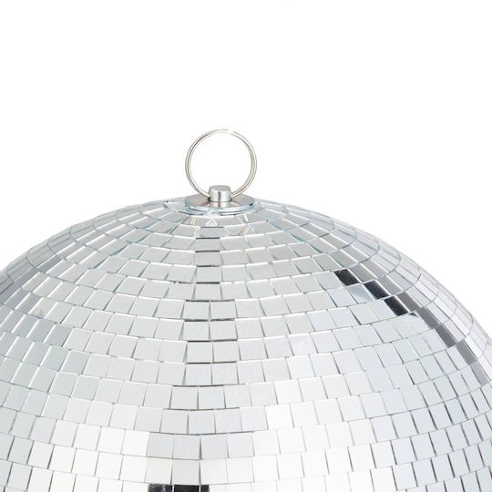 Disco Glob Disco 28cm Argintiu Sticlă Plastic Diametru 28cm X Înălțime 28cm