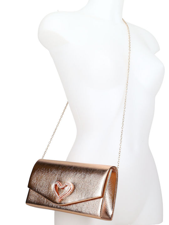 Women's Handbag Pink Gold