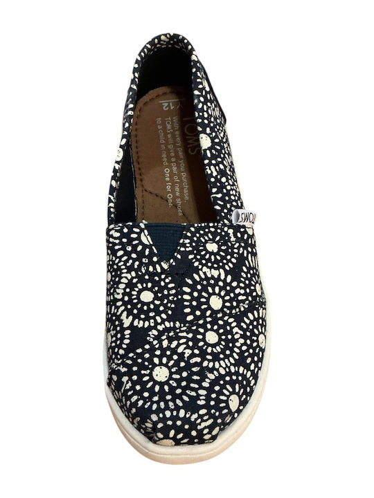 Kids Espadrilles Slip-On Navy Blue