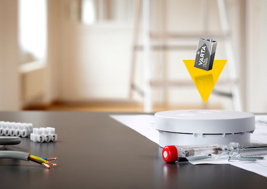 Varta Ultra Pp3 9v Литиева Батерия Блок Детектор За Дим Co Аларма