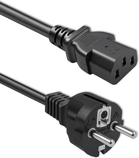 Qoltec Schuko - IEC C13 Cable 1.5m Black KKQTKKBZ0250