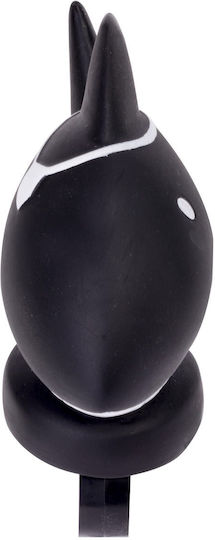 Children's Bike Bell Whistle Scooter Loud Black Shark