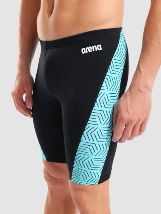 Arena Water Men’s Racing Jammer Swimsuit Black