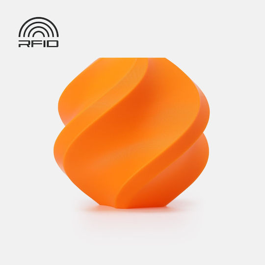 Bambu Lab PLA 3D Drucker Filament Orange