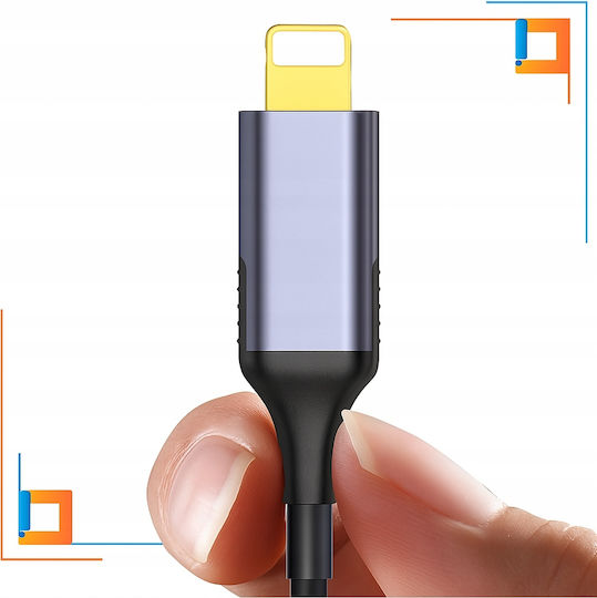 Co2 Blitzkabel Iphone X 14 13 Lightning Zu Mini Jack Adapter 1m