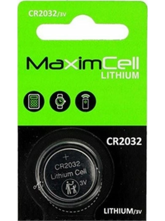 Maximcell Cr2032 Cr 2032 Lithium Button Battery 3v 20mm