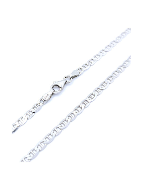 PS Silver Αλυσίδα Λαιμού Ασημένια PS Silver Αλυσίδα Λαιμού Ασημένια