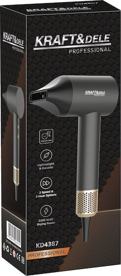 Kraft & Dele Επαγγελματικό Πιστολάκι Μαλλιών 2200W