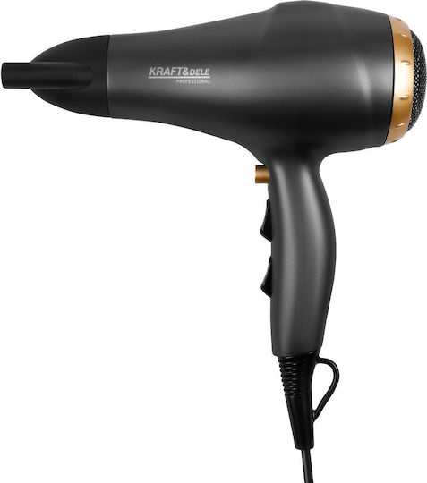 Kraft & Dele Uscător de Păr Profesional cu Difuzor 2400W