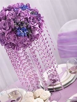 Crystal Garland 100 Cm Lilac 1 Pc