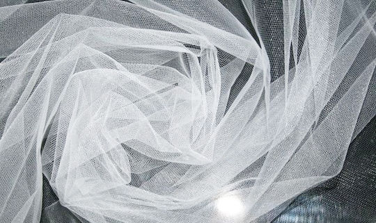 Decorative Tulle 150 Cm X 50 M White