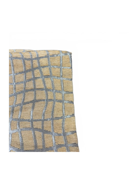 To megalo pazari Throws Set 3 Pcs Chenille Beige