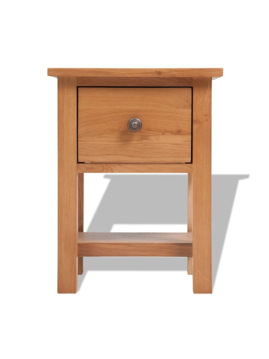 Wooden Brown Bedside Table 36x30x47cm