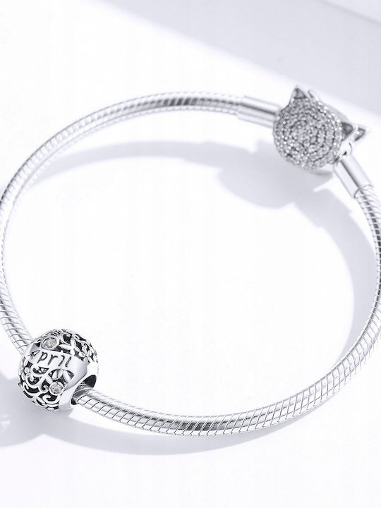Trusky Hängendes Charm mit Steinen aus Silber mit Zirkon