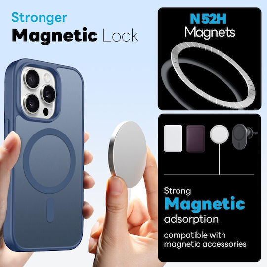 Northjo Protection Set 5 In 1 360 Full Cover Plastic Blue iPhone 14 Pro Max