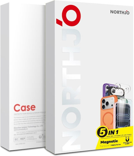 Northjo Protection Set 5 1 360 Full Cover Plastic Black iPhone 14 Plus