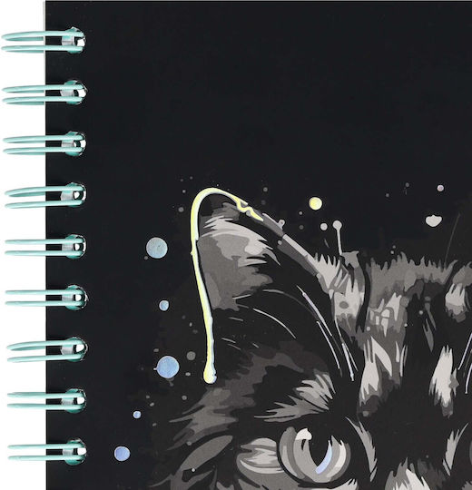 Strigo Spiral Notebook B5 100 Sheets Black