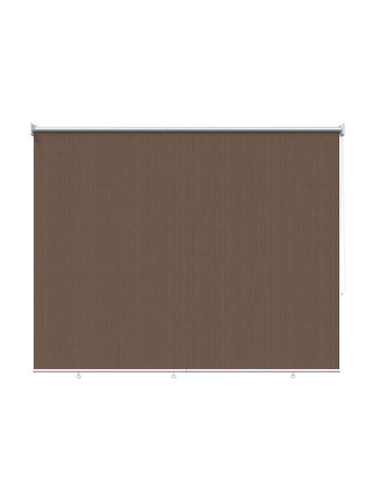 vidaXL vidaXL Rollos Mischer Blackout Braun P200xH140cm